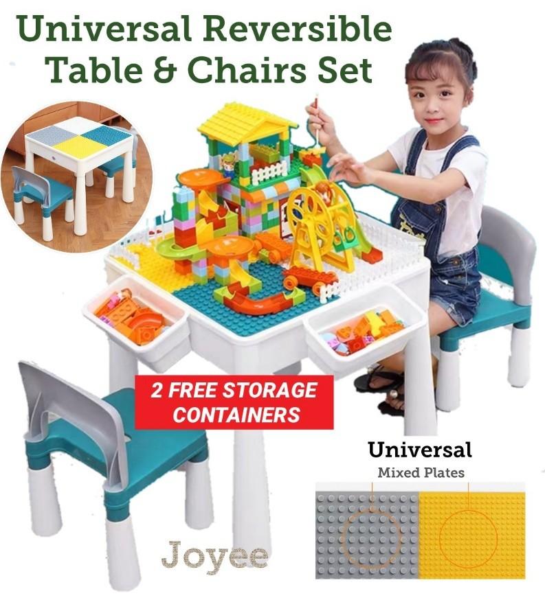 Download Kids Storage Table And Chairs Gif
