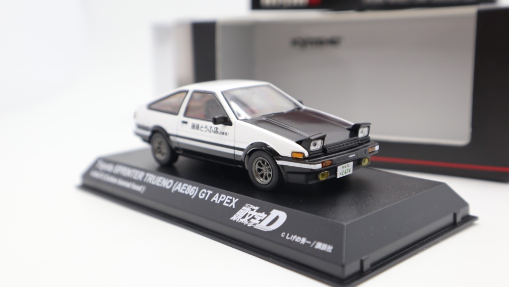 Kyosho 1/43 Toyota Sprinter Trueno AE86 GT APEX Initial D nitial D