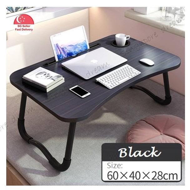 Laptop Desk Table Bedside Tray Foldable Portable Laptop Furniture