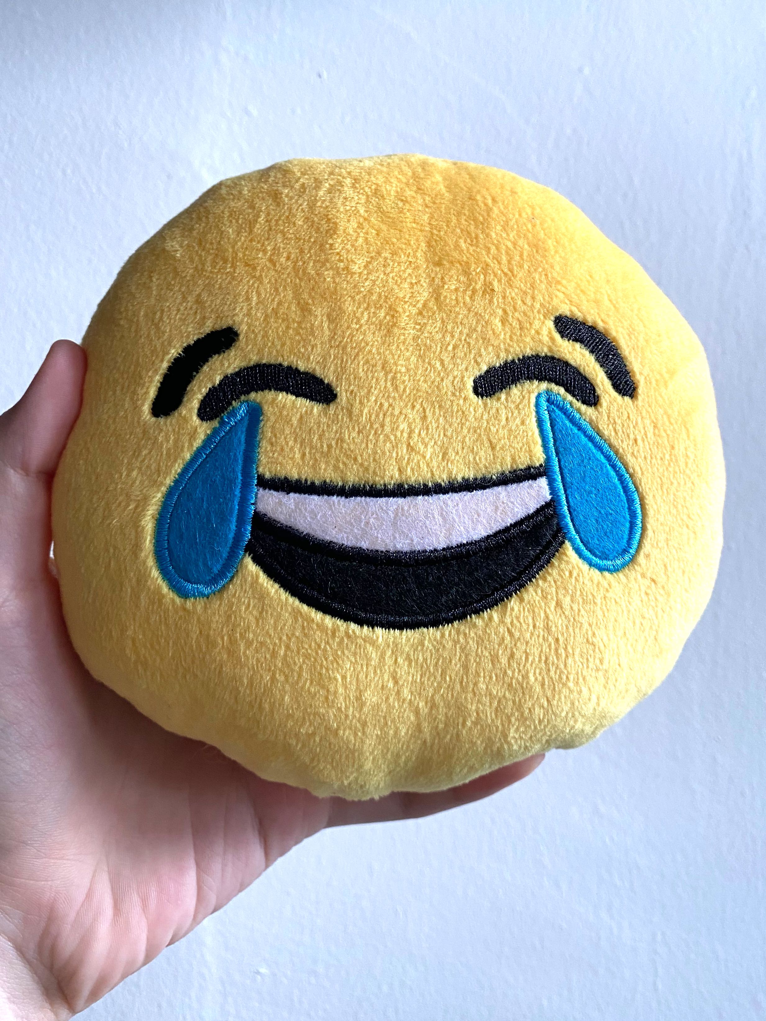 emoji stuffed toy