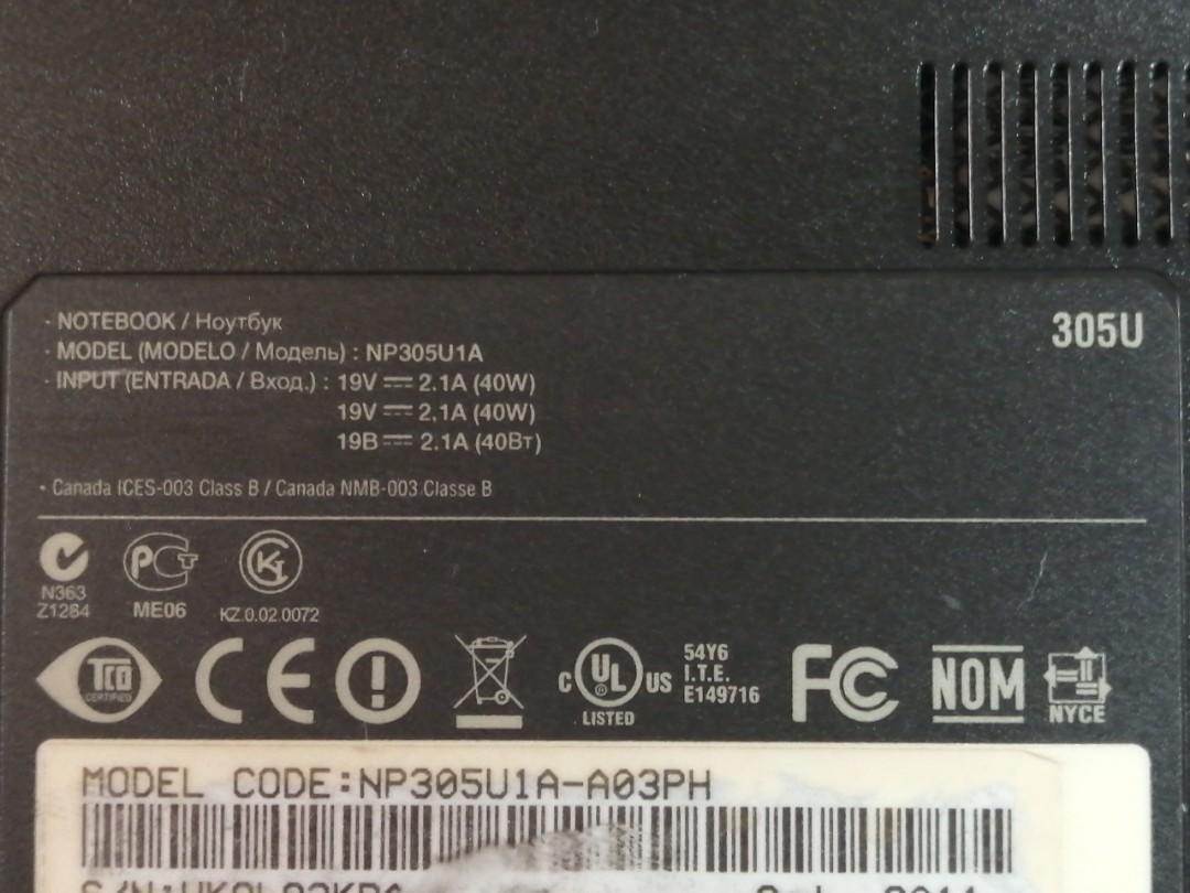 lcd for laptop samsung 305u (Category: Laptops & Notebooks) located in Bacoor. Submitted by ivanyun (Listing ID 1007761576, Image 3). Description: NOTE : LCD SCREEN ONLY INCLUDED INSTALLATION on meetup while you wait. Orignal panel for samsung 305u laptop 11.6 inch 40pin matte came mismo sa original samsung unit. otherparts available: pm lng po ano need bka meron po ako. pm lng po im always online nmn molino blvd cavite meetup only..