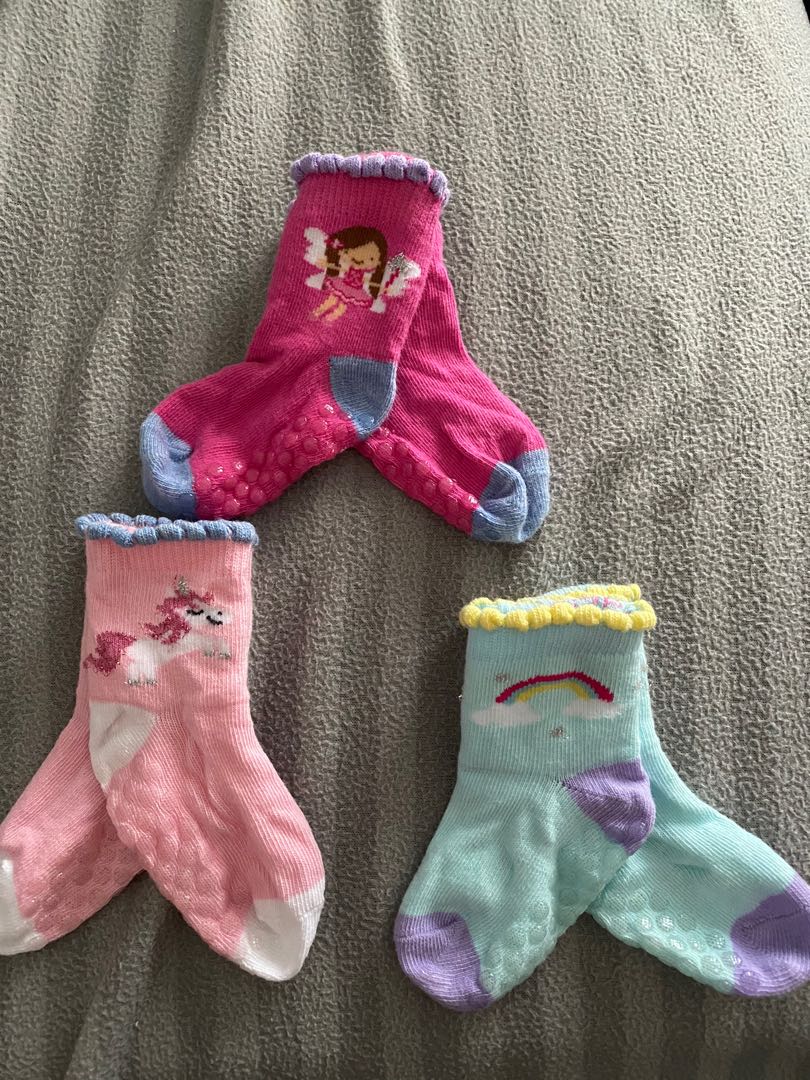 Mothercare Anti-Slip Baby Socks, Babies 