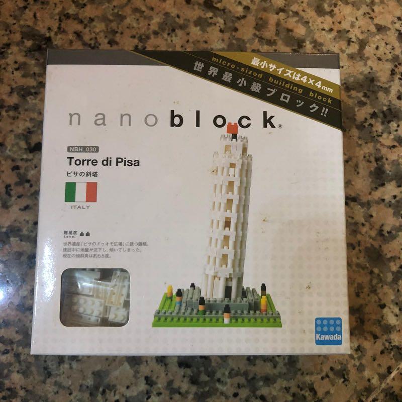 Nano block leaning tower of Pisa, Hobbies Toys, Toys Games on