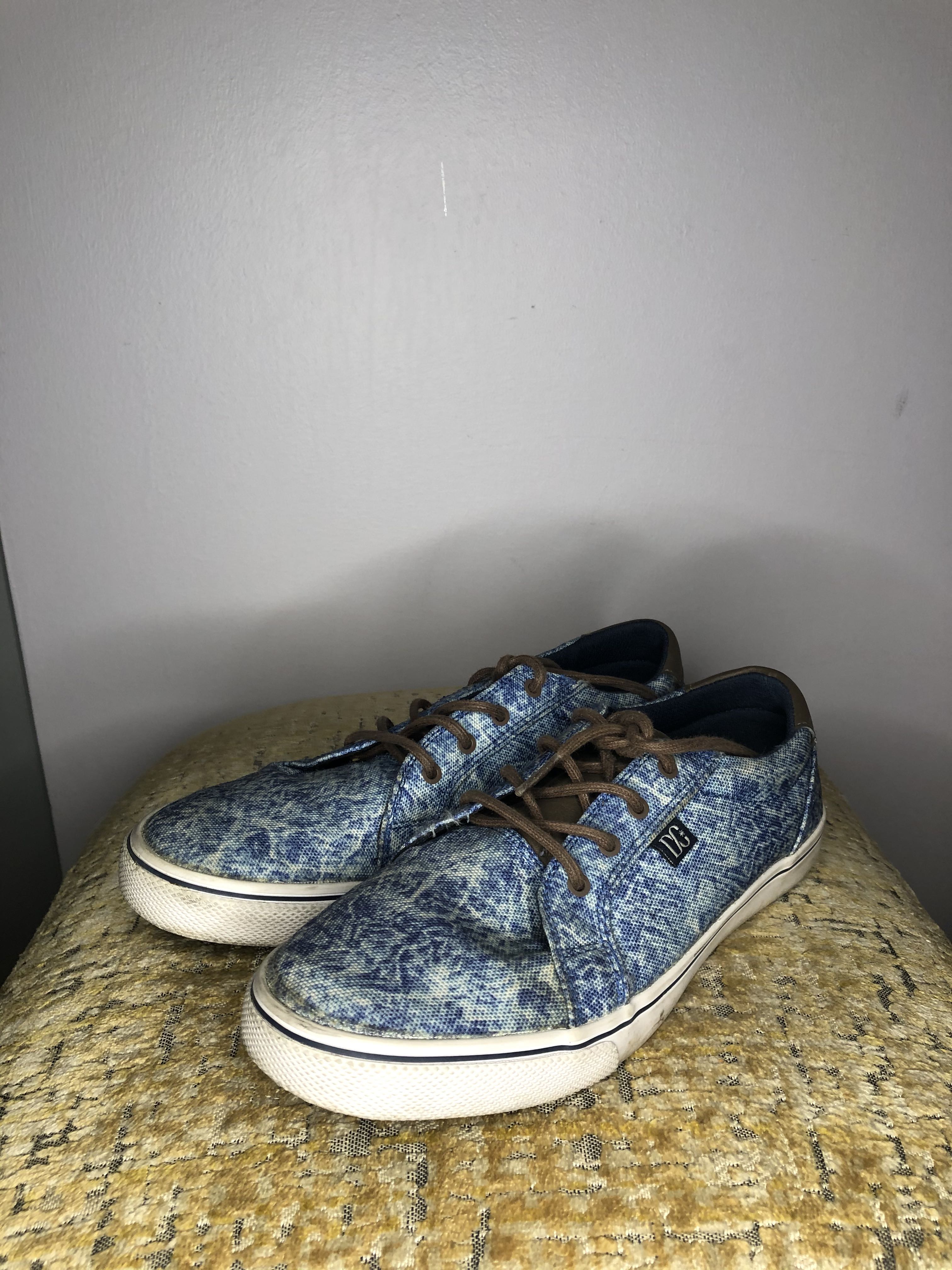 blue dc shoes