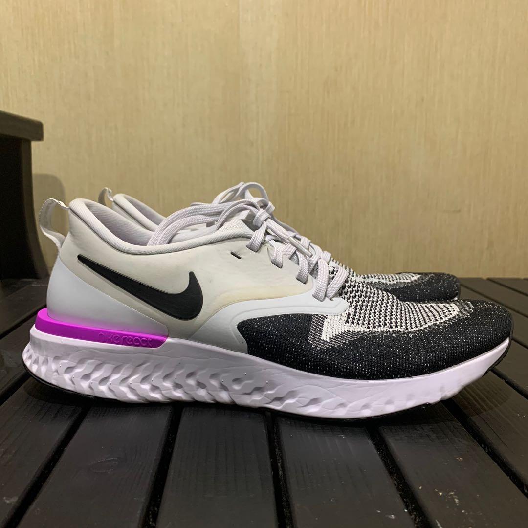 Nike odyssey react discount flyknit 2 pure platinum