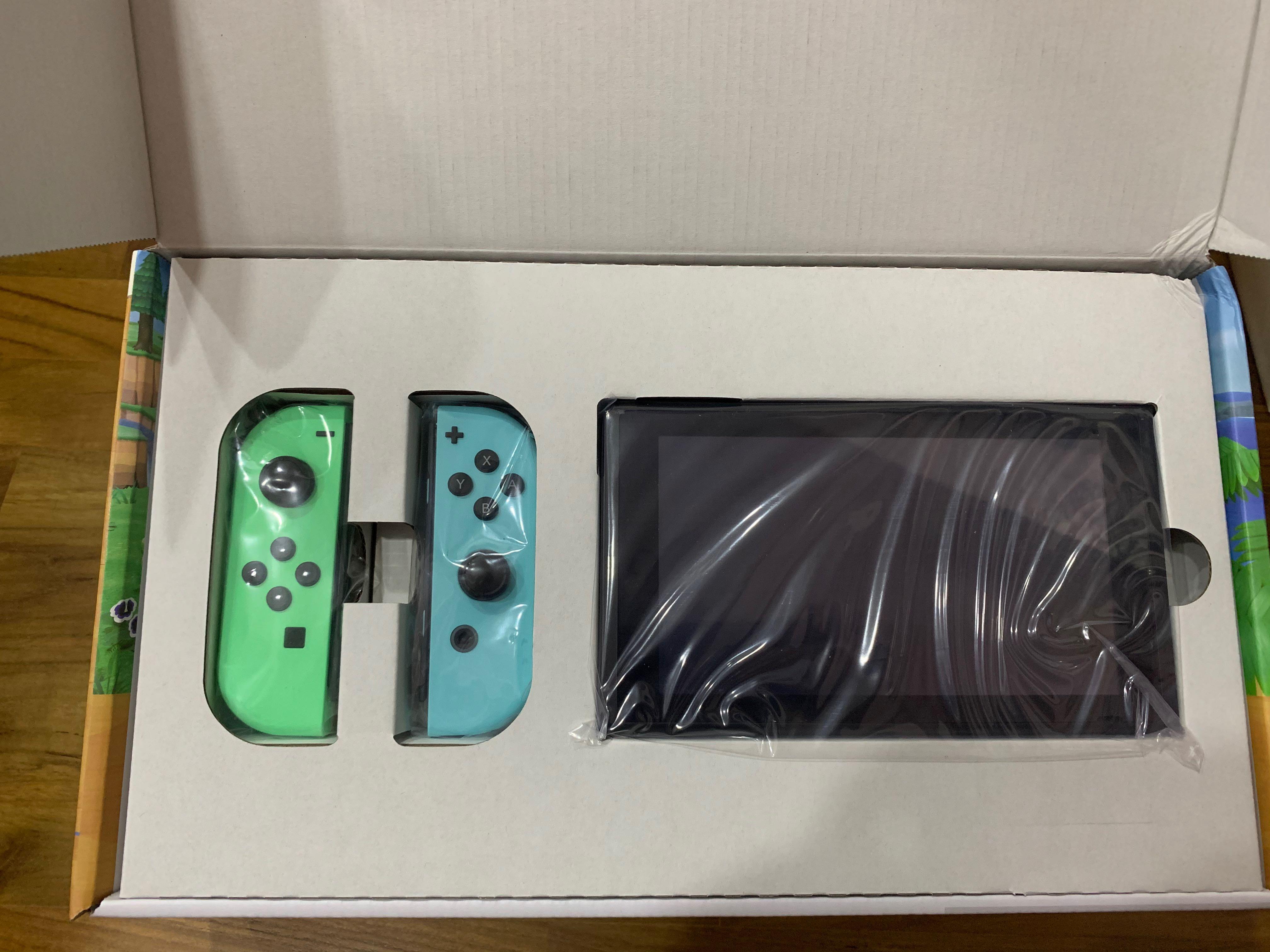 Nintendo Switch Console ACNH Edition (with hard copy game card), Video