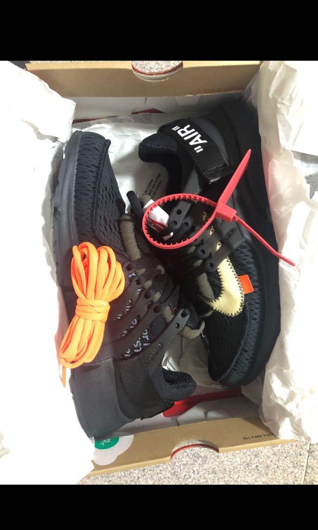 OW Presto Black, Men's Fashion 