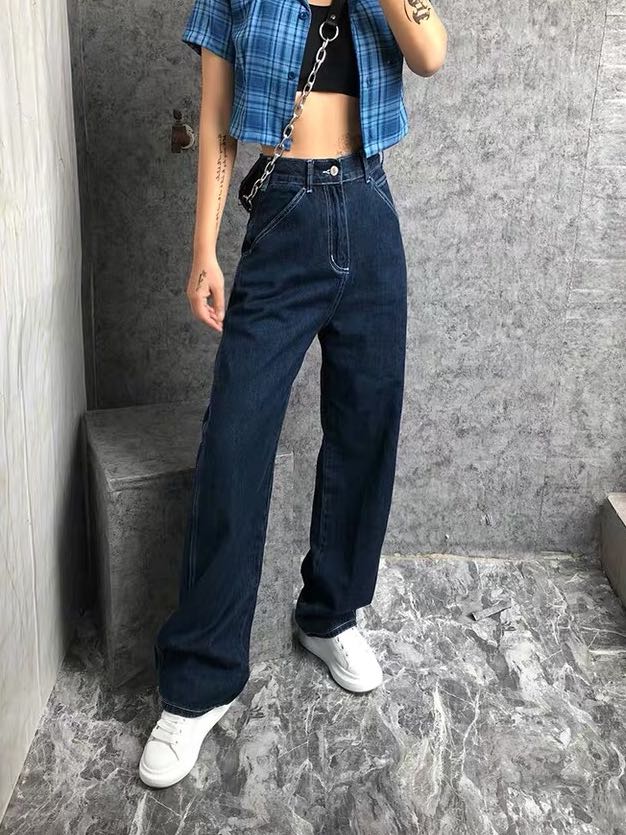 talia light wash carpenter jeans