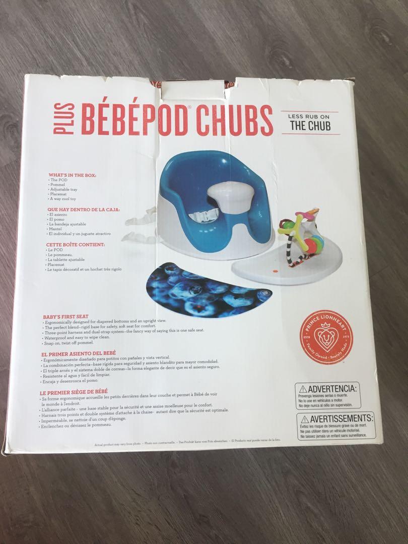 Prince Lionheart Bebepod Chub Plus Baby Seat Babies Kids Nursing Feeding On Carousell