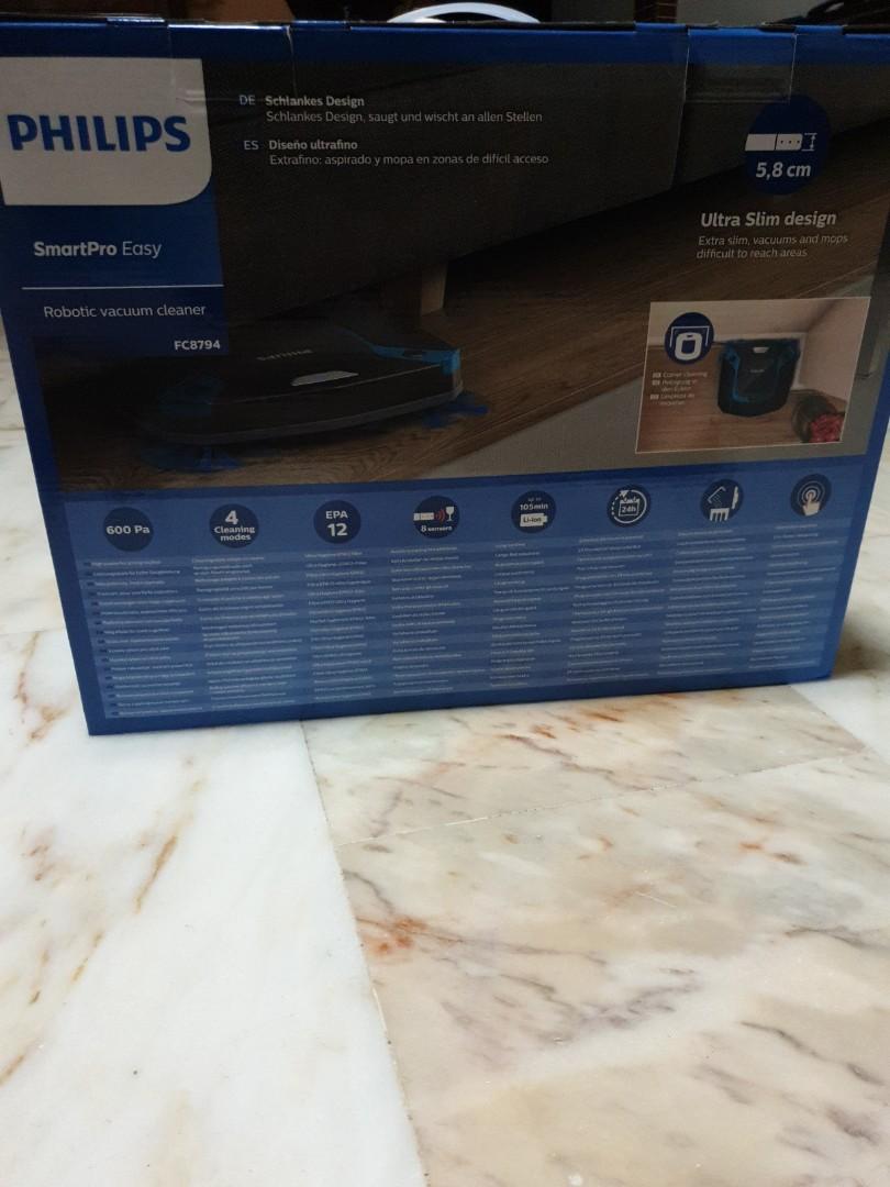 Robotic Vacuum Cleaner Philips FC8794, TV & Home Appliances, Vacuum
