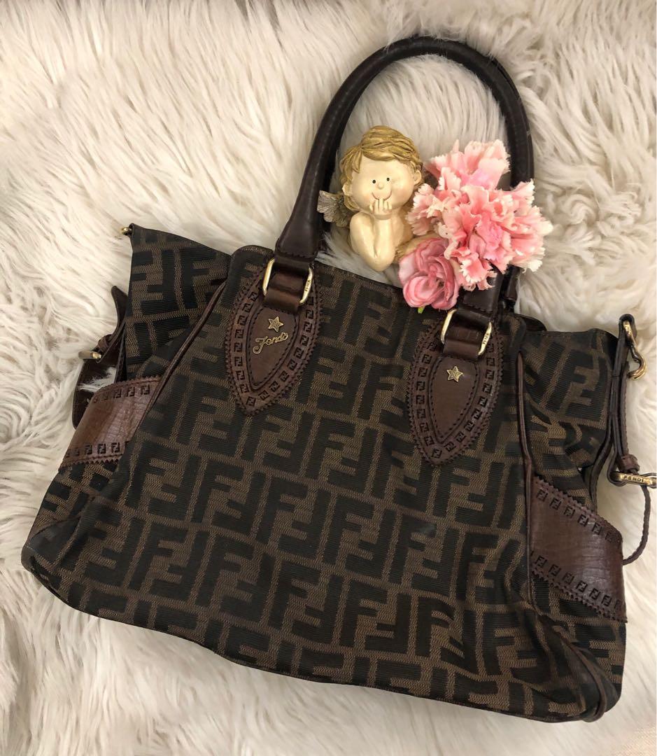 Authentic Fendi Zucca Bag De Jour Luxury Bags Wallets on Carousell