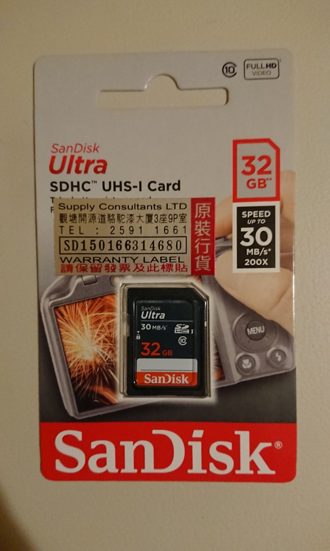 sandisk 32g sd card