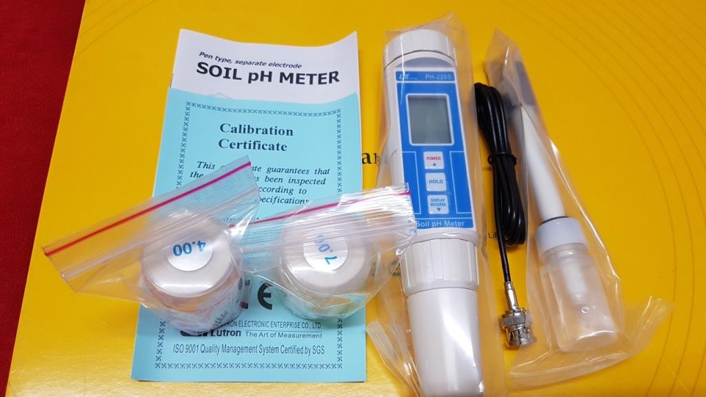 Soil pH Meter, pH Soil Meter with SPEAR TIP pH Electrode, Lutron, PH