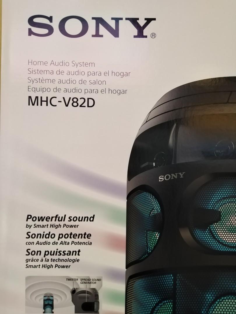 Sony Home Audio System MHCV82D, Audio, Portable Audio Accessories on