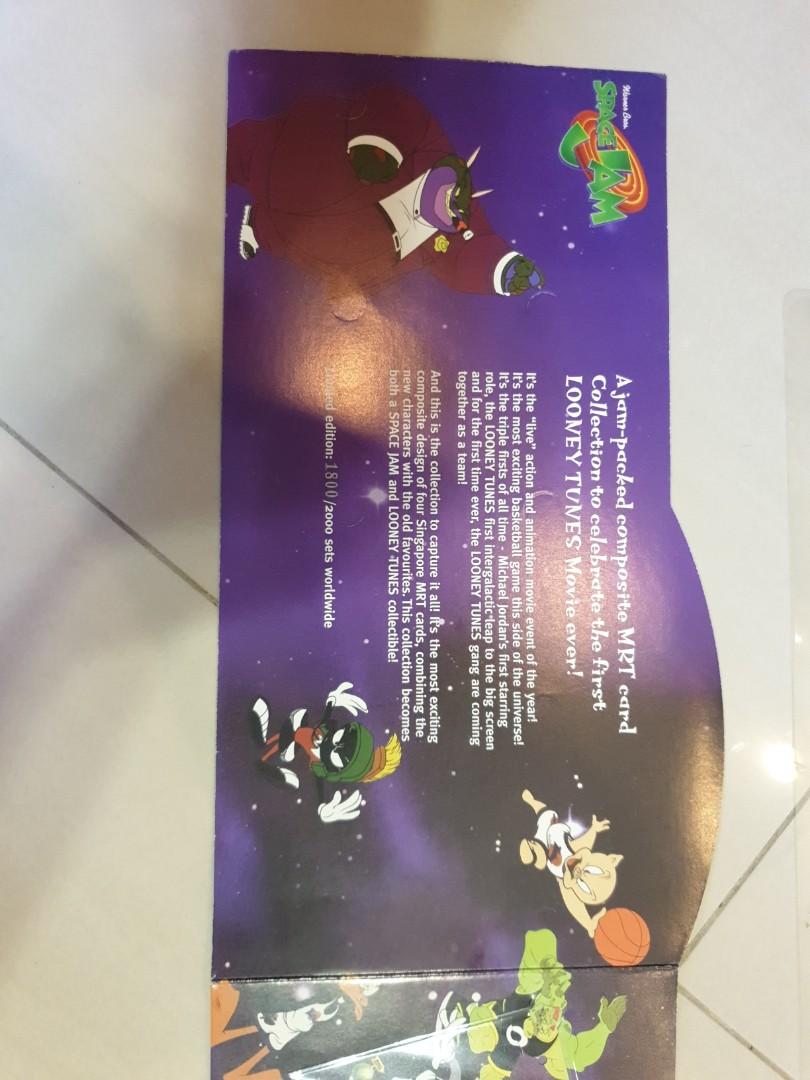 Space Jam Mrt Cards Hobbies Toys Memorabilia Collectibles Vintage Collectibles On Carousell