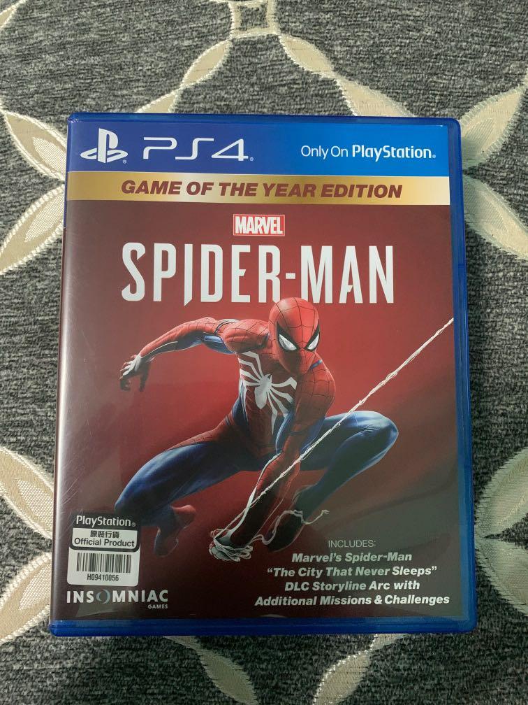 Marvel Spider-man: Game of the year Edition PS4 - Donattelo Games