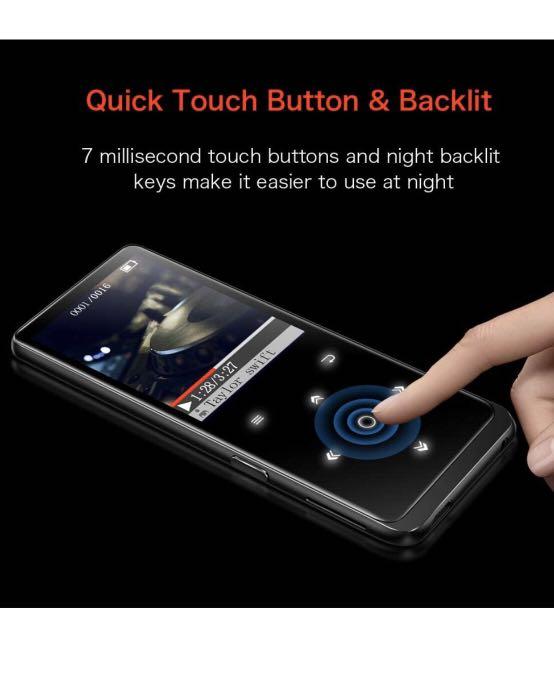 SUPEREYE M3 MP3 Player, 16G Portable Lossless Sound MP3 Player with