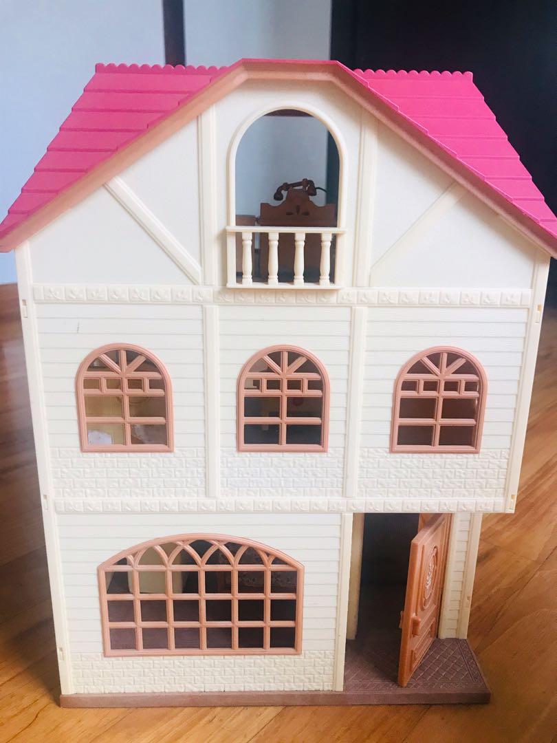 sylvanian families 3 storey house