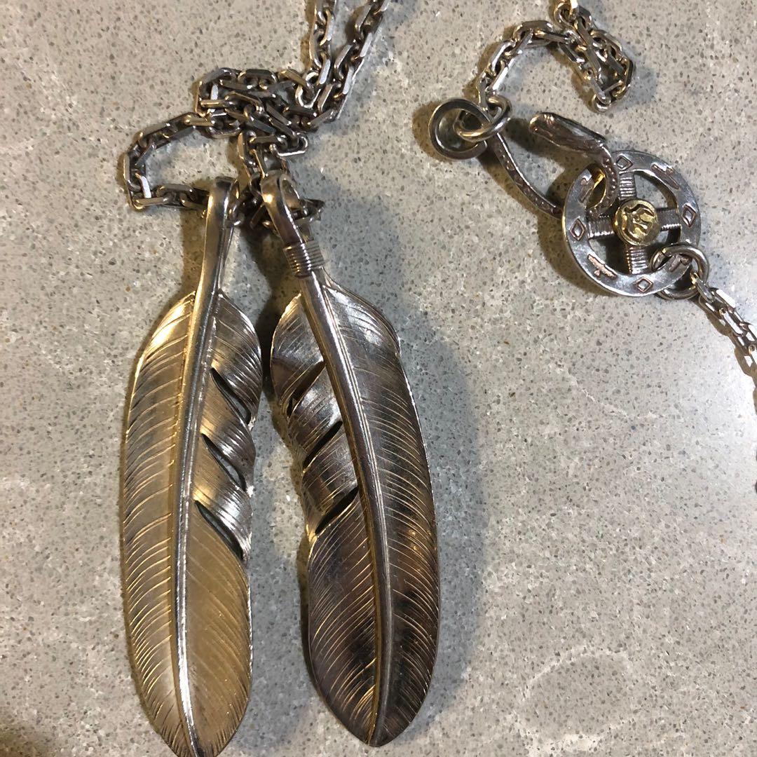 Taro Washimi (鷲見太郎) necklace Set, 男裝, 手錶及配件, 袖口扣 