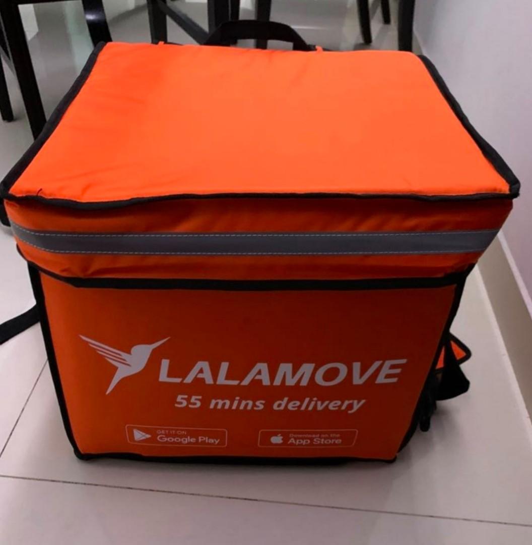 lalamove small thermal bag, Motorcycles, Motorcycle Accessories on Carousell