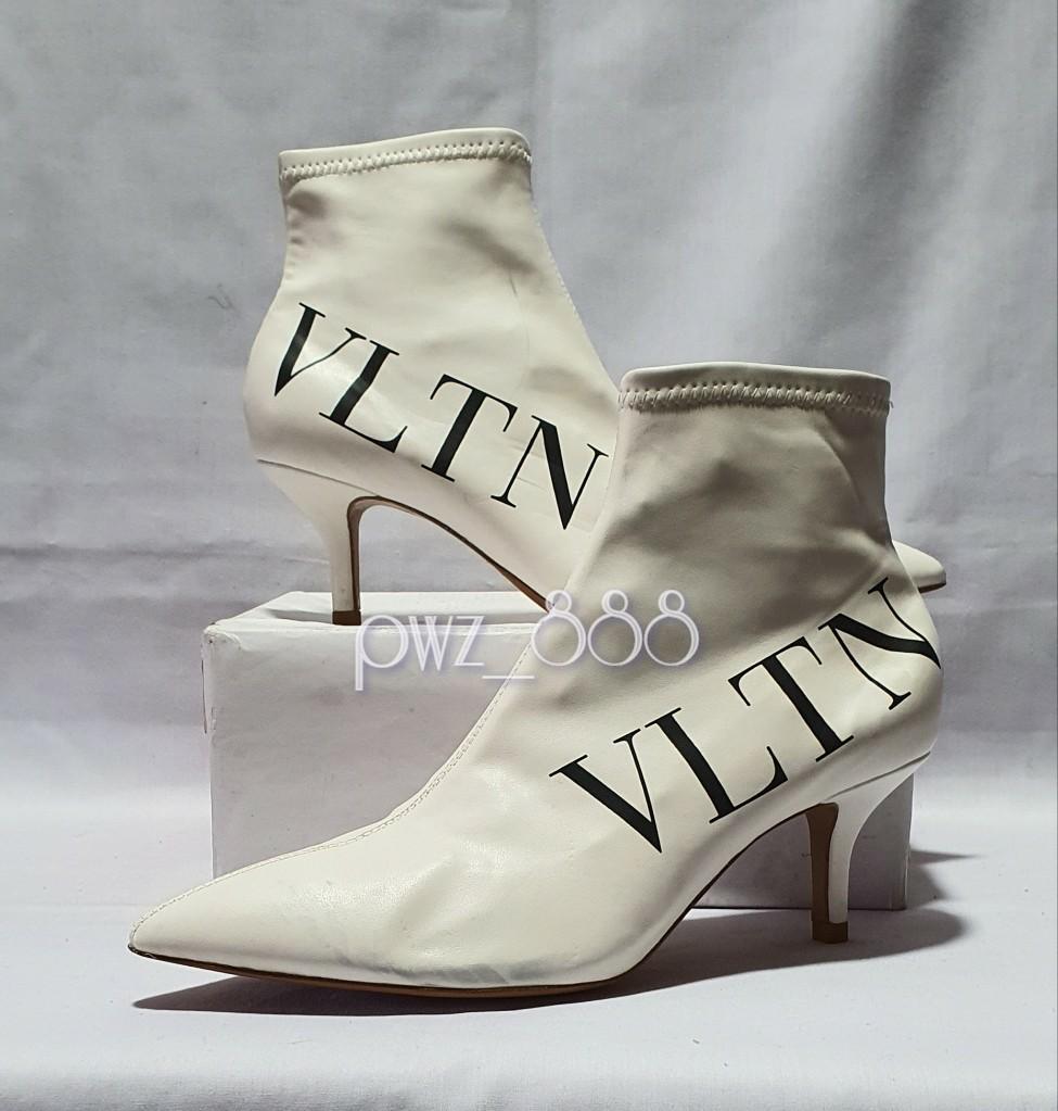 white booties size 5