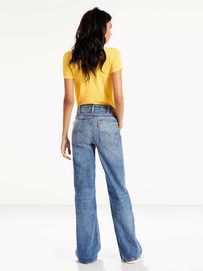 levis high waisted wide leg jeans