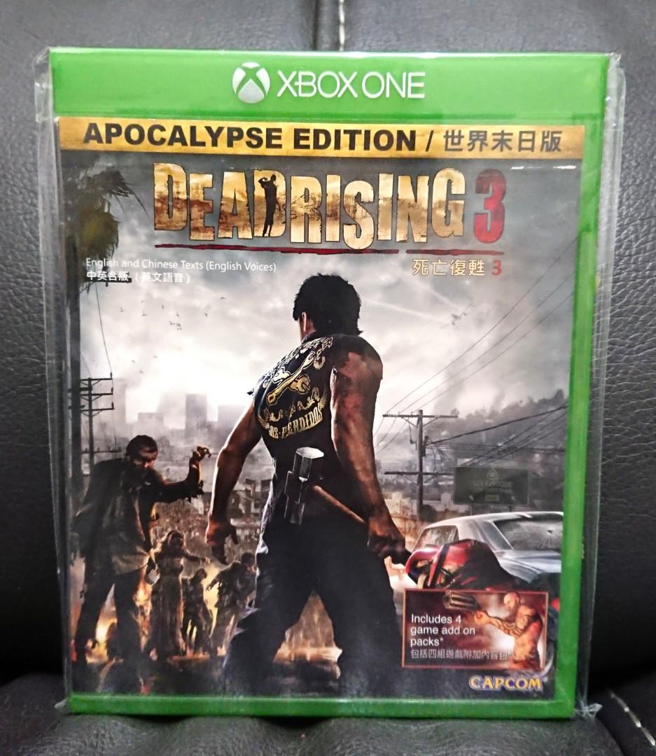 中古 行版 Xb1 Deadrising 3 Apocalypse Edition 死亡復甦3 世界末日版 Xbox One Capcom 卡普空 遊戲機 遊戲機遊戲 Carousell