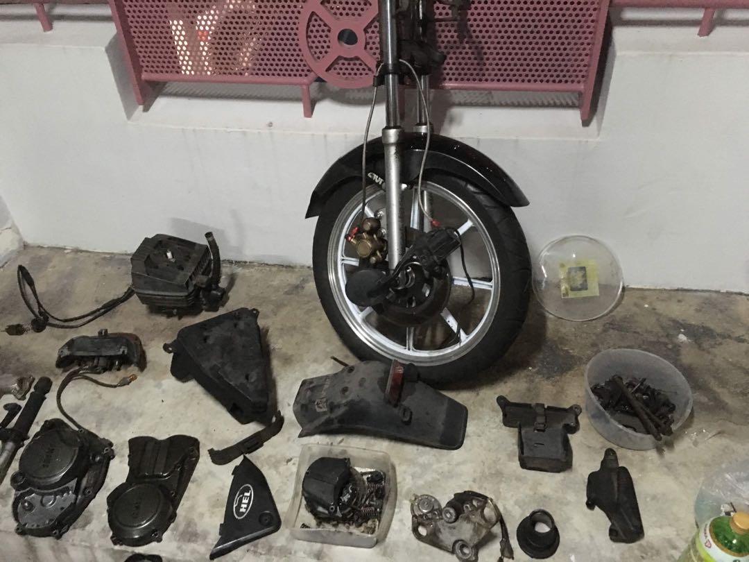 Yamaha rxz deals original parts