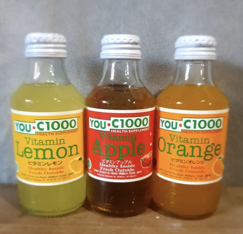 You C 1000 Kemasan Beling 1 Karton Isi 30 Makanan Minuman Minuman Tidak Beralkohol Di Carousell