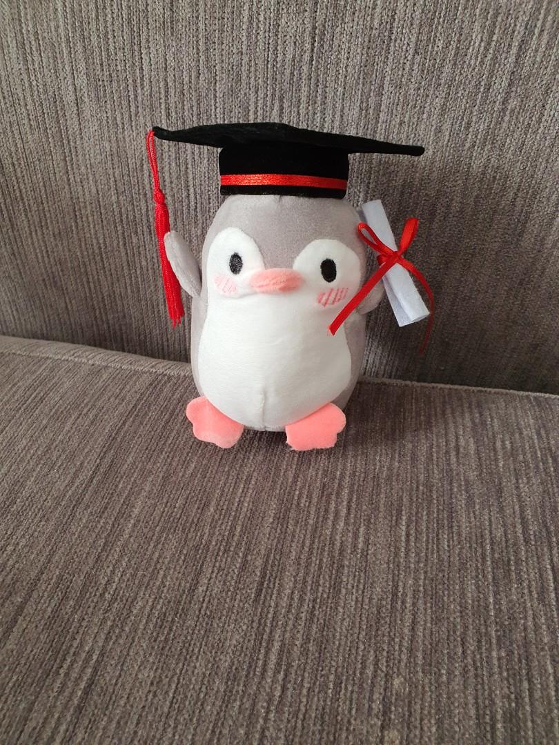 Graduation penguin 2025 stuffed animal