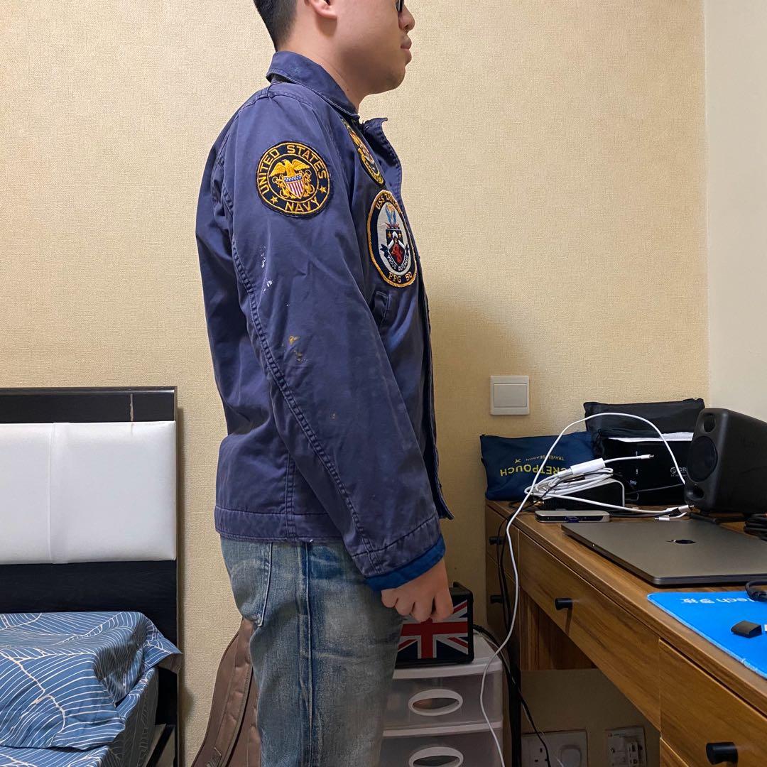 70s US Navy N4 Utility Jacket 真品, 男裝, 外套及戶外衣服- Carousell