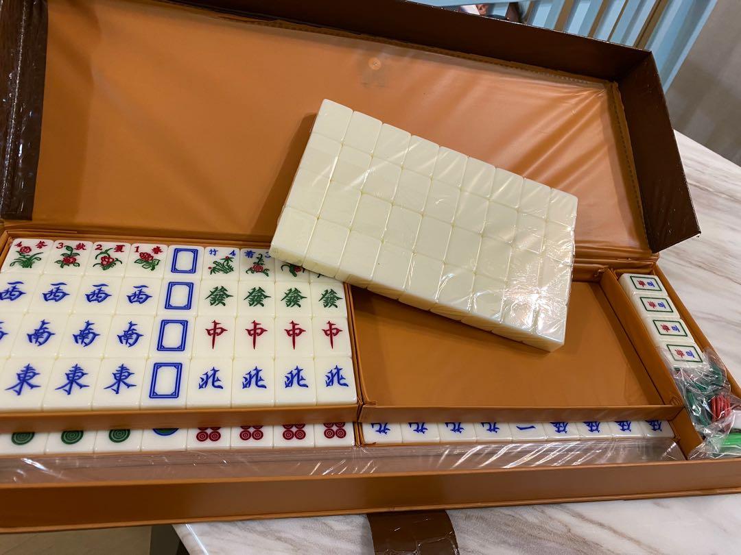 全新台灣麻雀牌 玩具 遊戲類 Board Games Cards Carousell