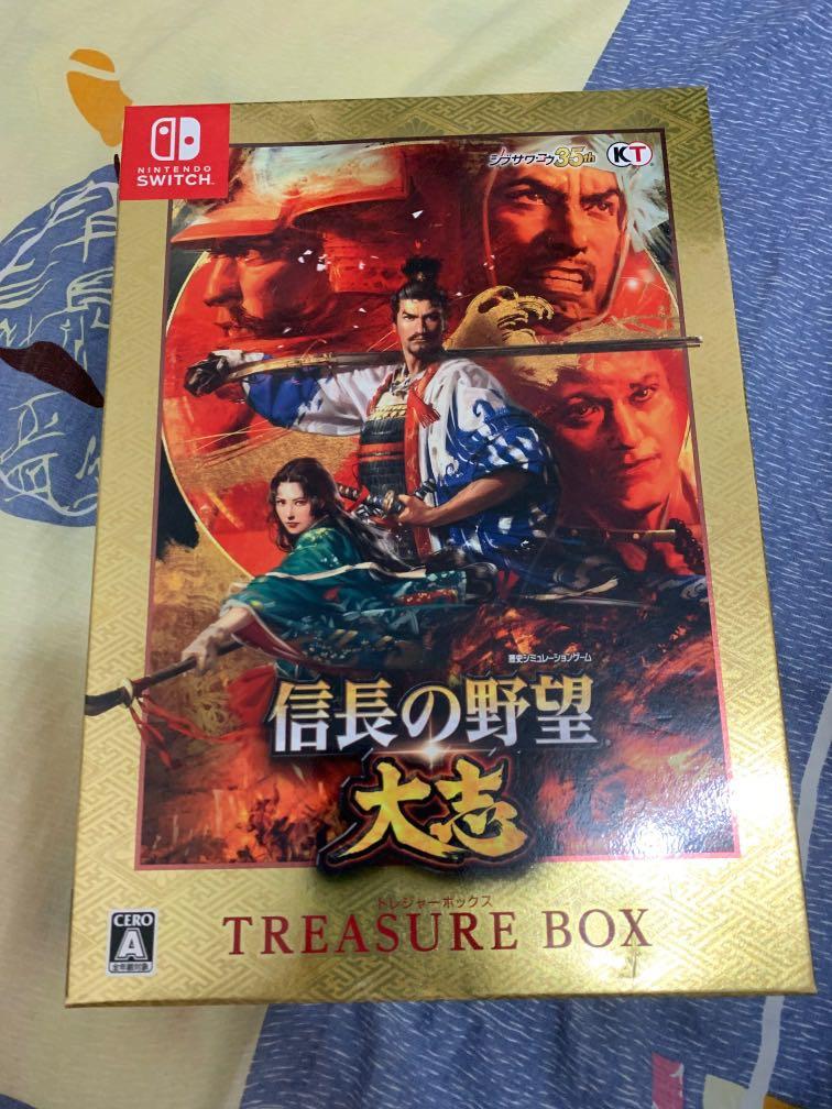 信長之野望大志treasure box switch版, 電子遊戲, 電子遊戲, Nintendo 任天堂- Carousell