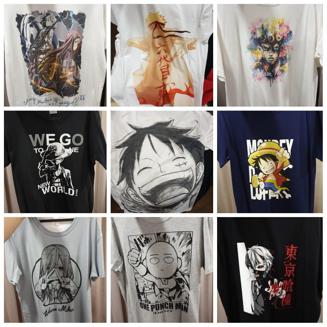 anime shirts and hoodies