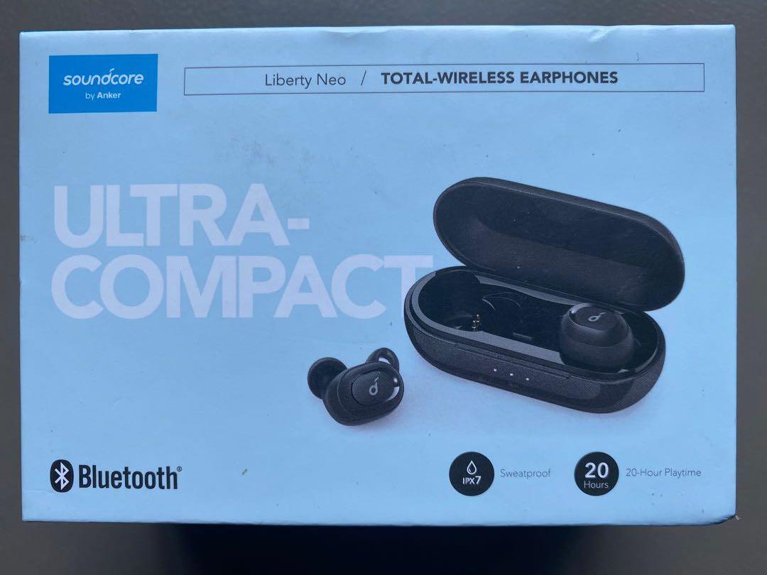 Anker SoundCore Liberty Neo Wireless Earbuds Audio Earphones on