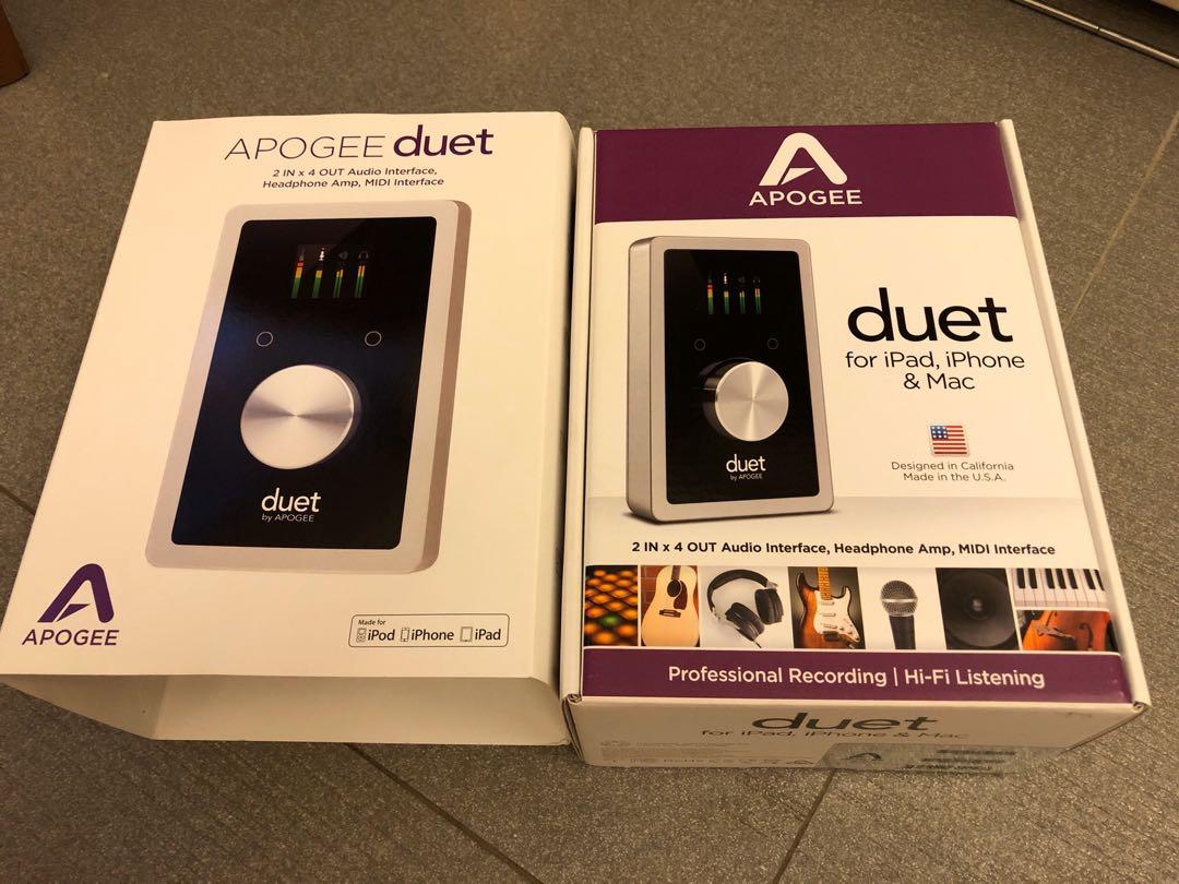 品質満点！ Apogee duet for iPad,iPhone& Mac - 楽器・機材