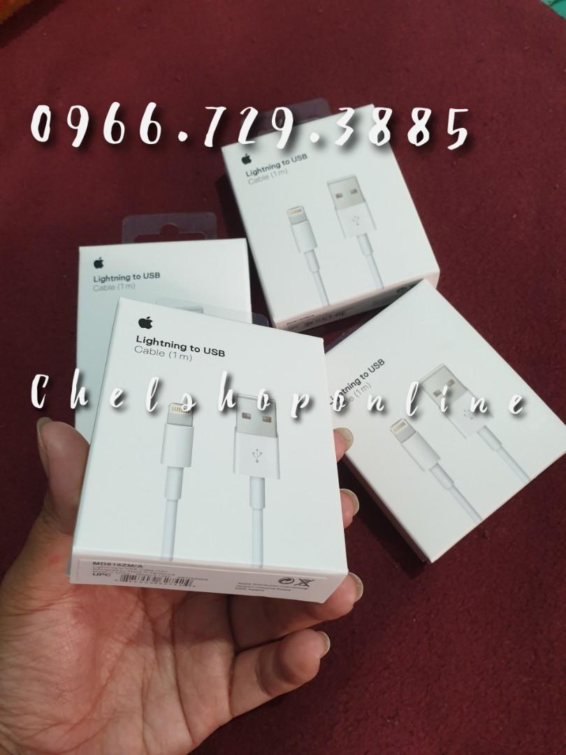 Apple Lightning Cable 1meter (Category: Cables & Adaptors) located in Manila. Submitted by chelshoptiqueph (Listing ID 1008029534, Image 1). Description: Available in Limited stocks Onhand Apple lightning Cable 101% Guaranteed Original and Brandnew. ❌NOT OEM ❌NOT CL*SS * ✔With completed and legit serial codes ✔ibabalik ko pera mo kung fake ❗😊🙏 ✔7days Replacement Compatible : Iphone 5 up to latest Iphone devices..