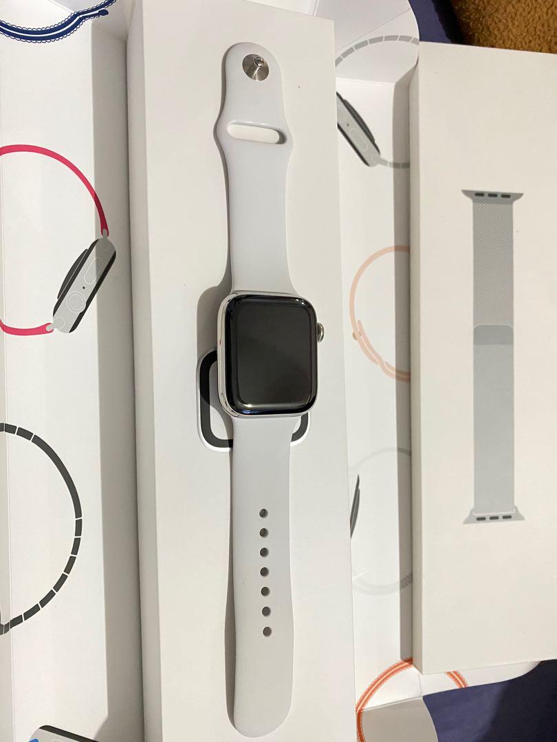 apple watch series 4 44 stainless steel