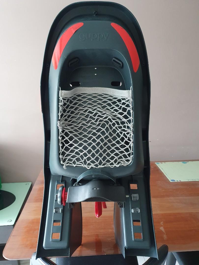 Boer dienblad Familielid Baby Seat Polisport Guppy Maxi, Sports Equipment, Bicycles & Parts, Parts &  Accessories on Carousell