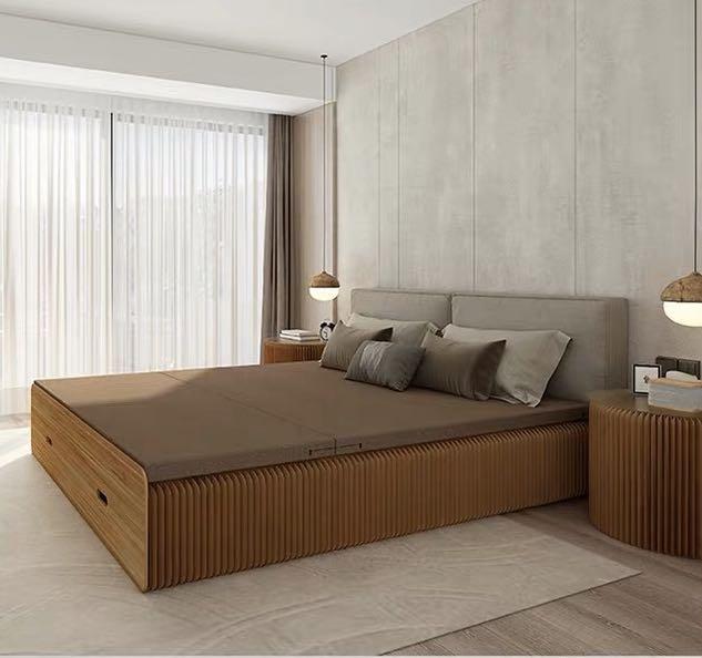 Paper store bench bed