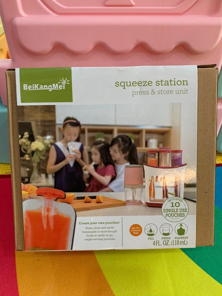 BeiKangMei Infantino squeeze station press store unit Babies