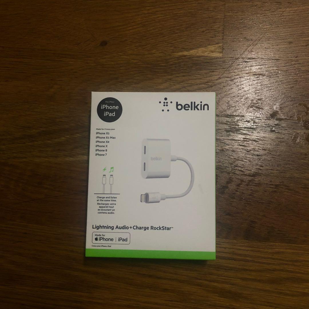 Belkin Lightning Audio Charge Rockstar Mobile Phones Tablets Mobile Tablet Accessories Mobile Accessories On Carousell
