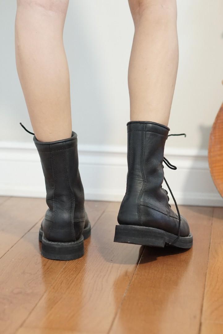 Biltrite combat boots top