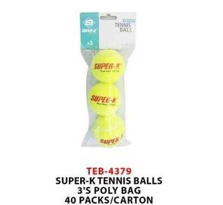 Brand new tennis balls