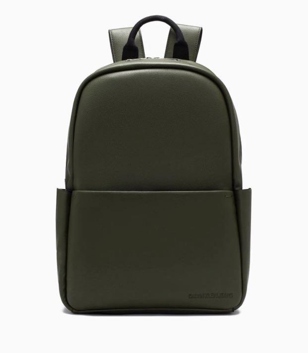 calvin klein green backpack