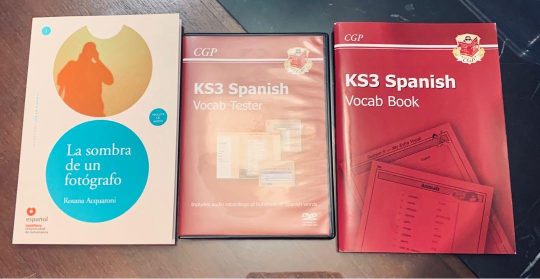 Cgp Spanish Vocab Book Spanish Audio Dvd And Another Level 1 Spanish Book Books Stationery Non Fiction On Carousell Including revision guides, workbooks and complete revision & practice. carousell