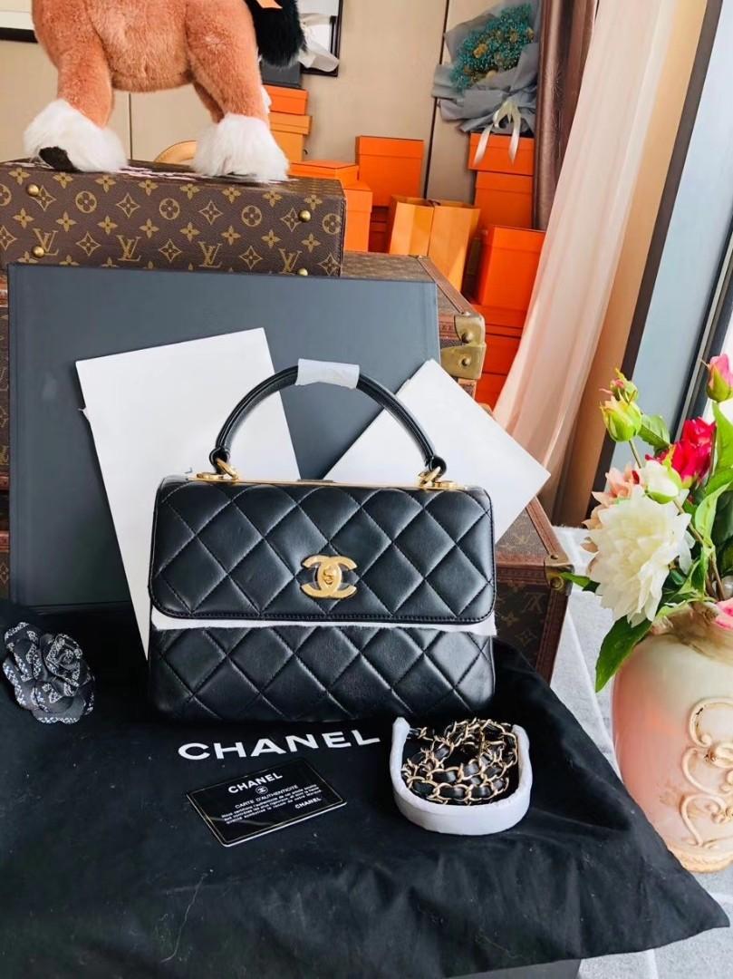 Teddy chanel outlet bag