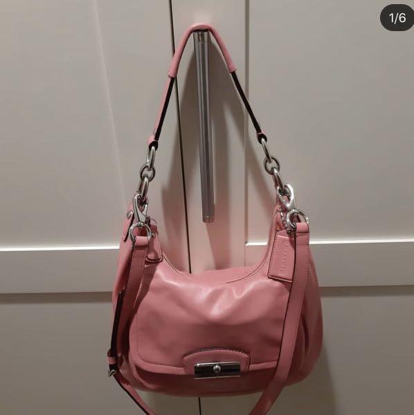 Coach salmon hotsell colored purse