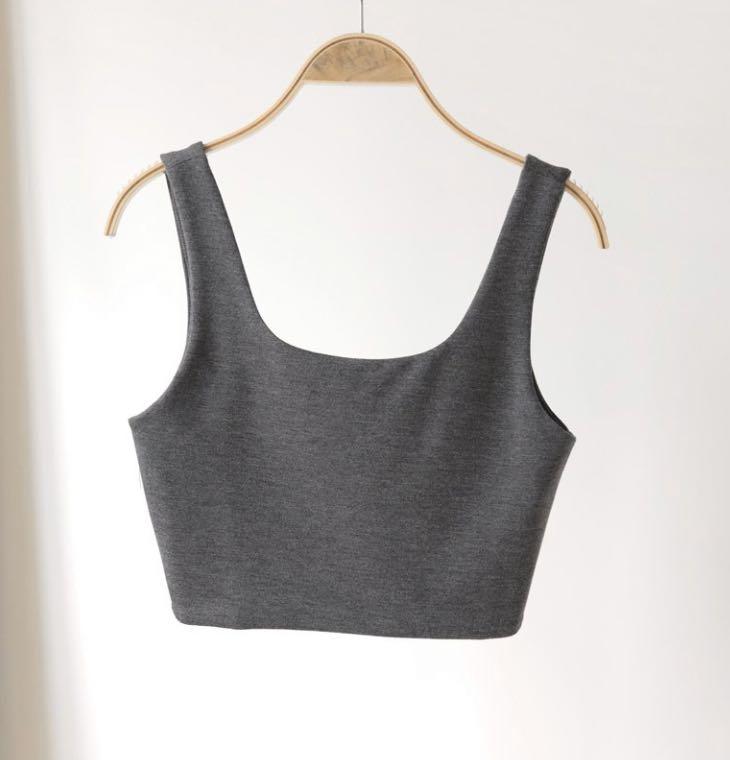Dan Basic Top (Grey) (Category: Blouses) located in Singapore. Submitted by artofescape (Listing ID 1008120291, Image 2). Description: BRAND NEW WITH TAG Size L- Ptp: 16"-17" Length: 15.5" Hem: 13.5"-14.5".