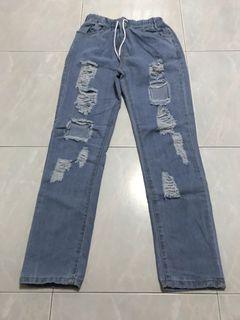 Denim Ripped Jeans